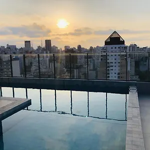 Flat Lindo Com Vista Cartao Postal Sp!! São Paulo